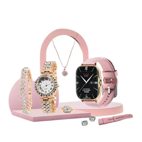 A58 Plus 6 In 1 – Smartwatch For Women | Best Quality Smart Watch For Girls | Perfect For Gift