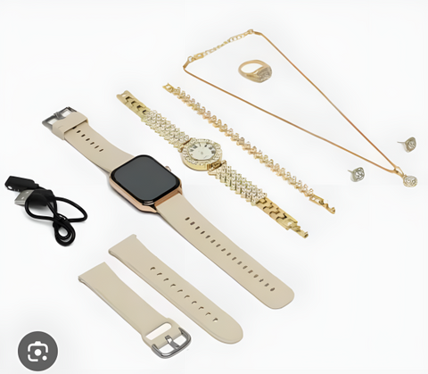 A58 Plus 6 In 1 – Smartwatch For Women | Best Quality Smart Watch For Girls | Perfect For Gift